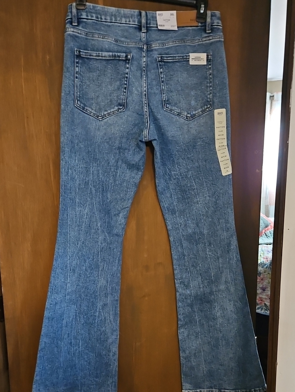BKE Light Blue Flare Jeans - Women's